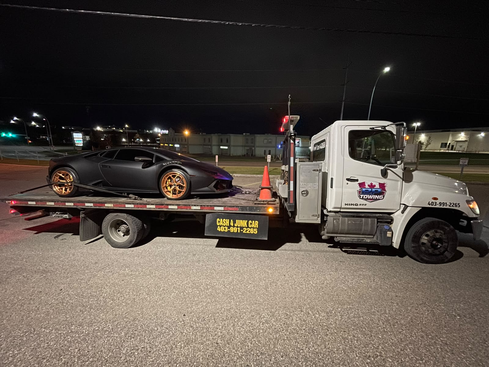 tow lamborghini