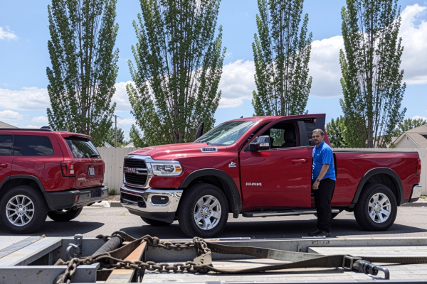 Picked up 2019 Dodge ram 1500 (1)