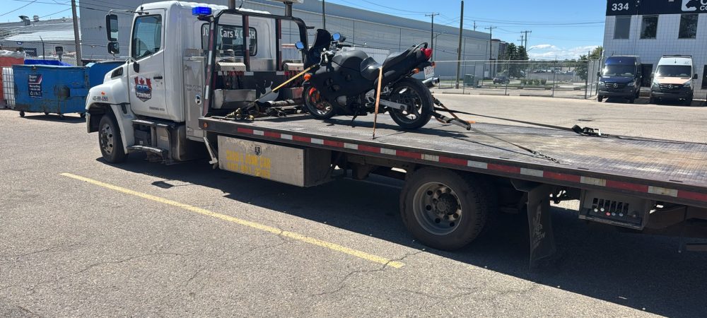 Motorcycle Breakdown in Southwest Calgary
